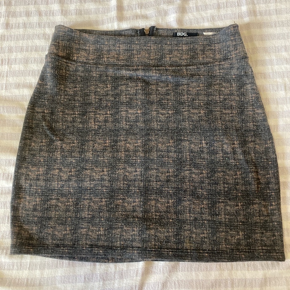 vintage BDG plaid skirt